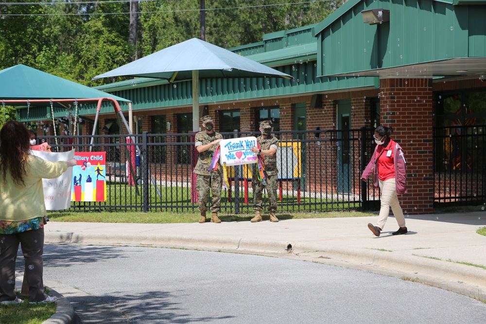 MCAS New River leaders celebrate essentail CDC Employees