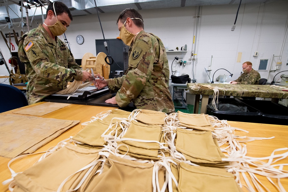 Parachute riggers improvise, adapt and overcome