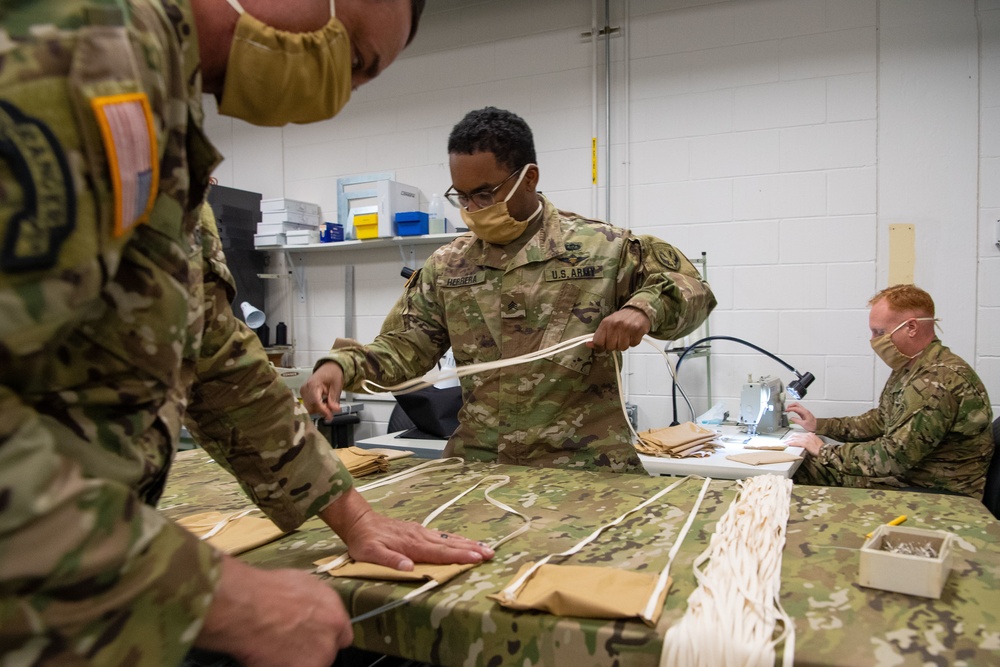 Parachute riggers improvise, adapt and overcome