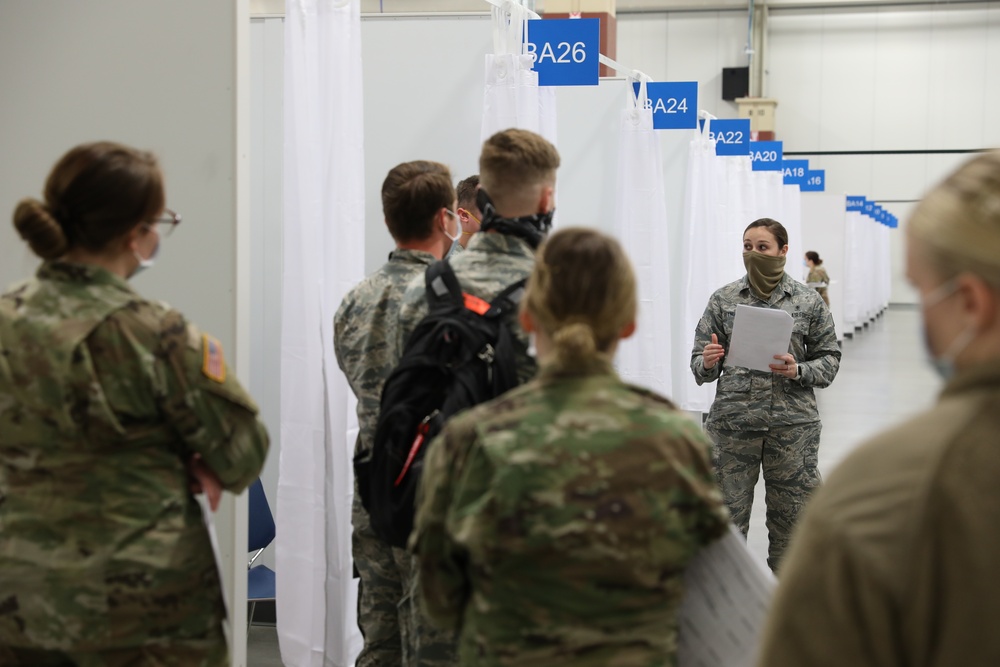 Wisconsin National Guard lending a helping hand at Milwaukee County alternate care facility