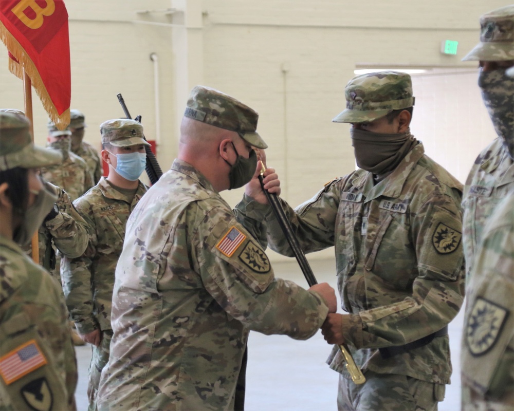 224th STB change of responsibility April 2020