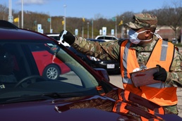 Ohio National Guard distributes food to local communities