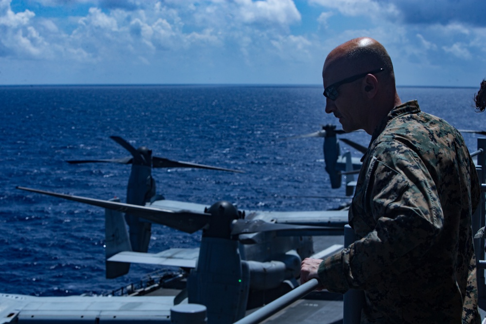 31st MEU, USS America conduct combat mission rehearsal in the South China Sea