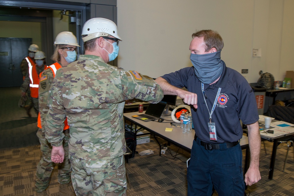 Colorado National Guard Members support the COVID-19 Response Efforts
