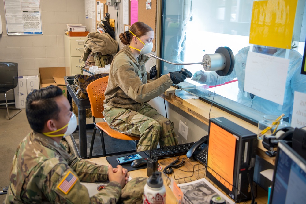 Colorado National Guard Members support the COVID-19 Response Efforts