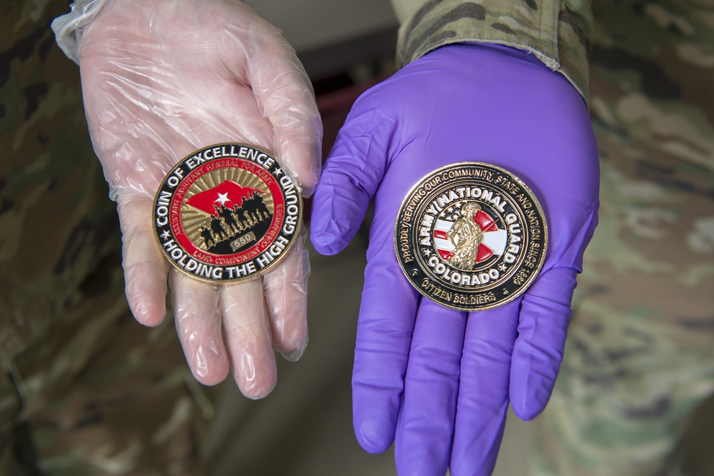 Colorado National Guard Members support the COVID-19 Response Efforts