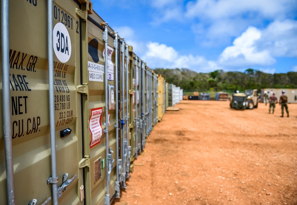 Seabees Assemble EMF in Northern Guam