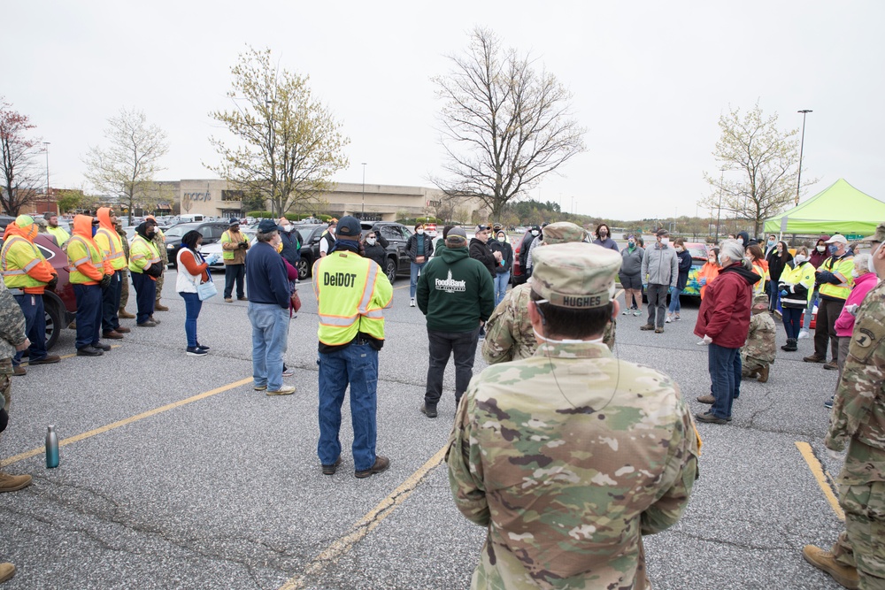 Delaware National Guard assists Food Bank of Delaware