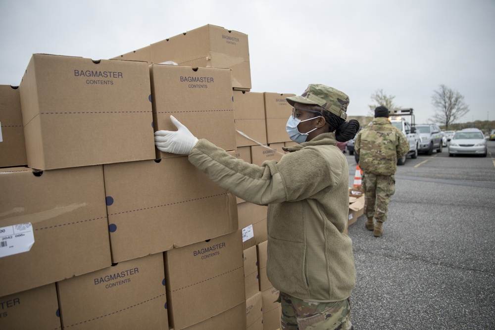 Delaware National Guard assists Food Bank of Delaware