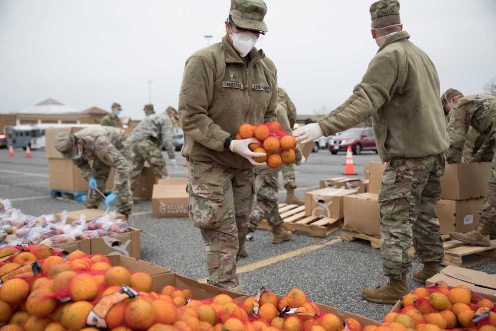 Delaware National Guard assists Food Bank of Delaware