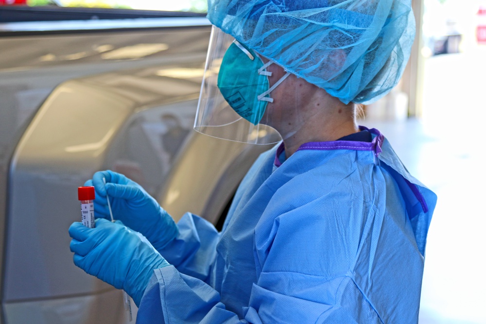 Texas National Guard Supports Mobile Testing Teams