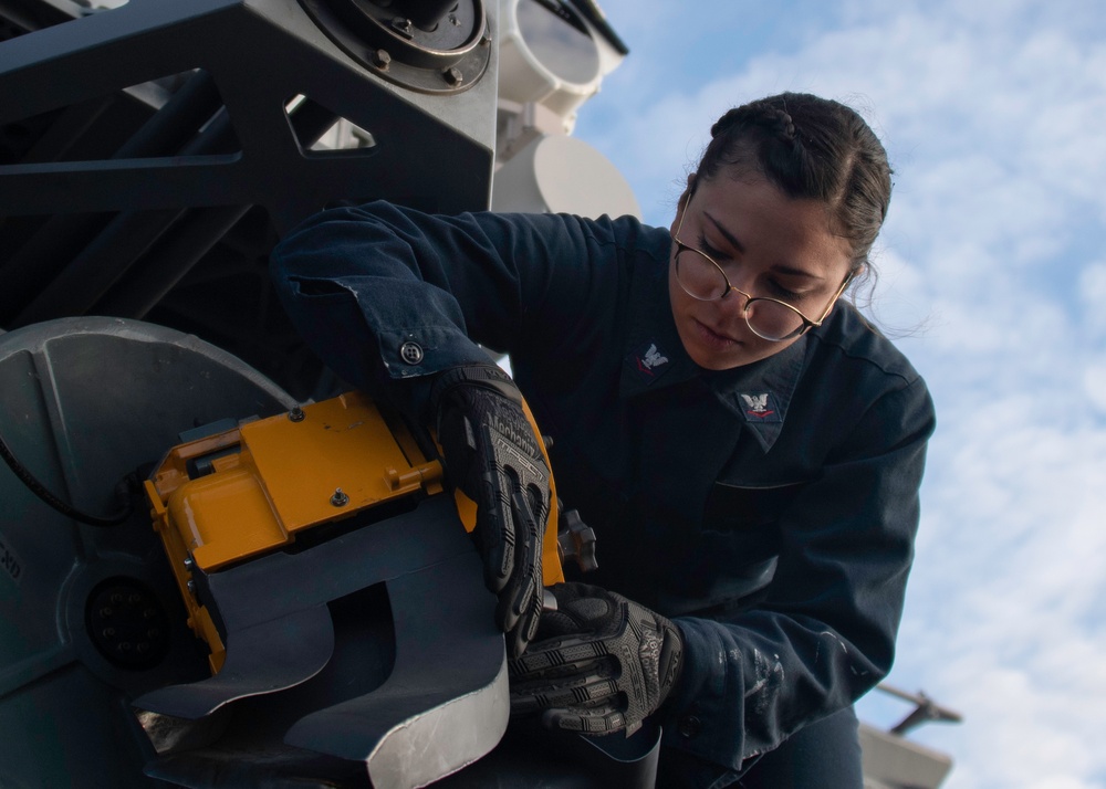 USS ESSEX Sea Trials