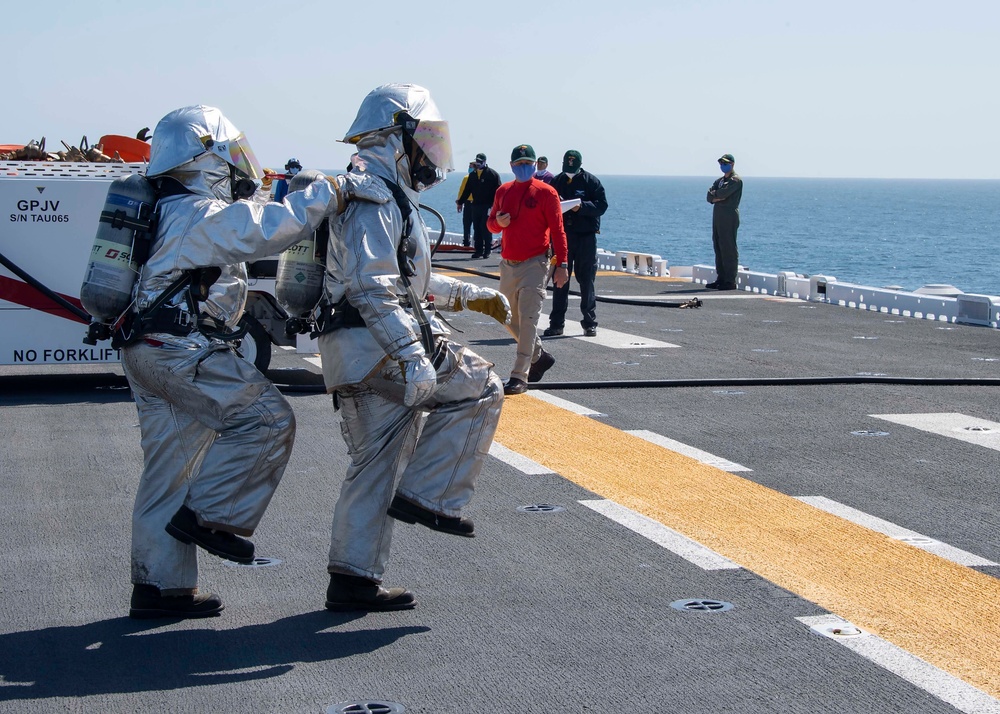 USS ESSEX Sea Trials