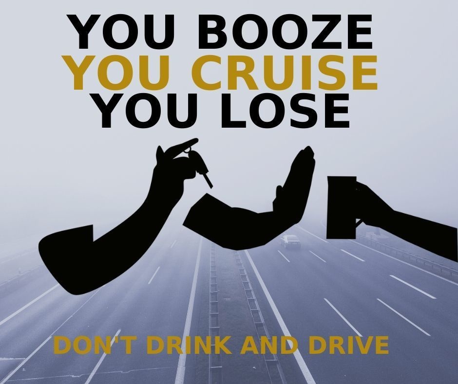 You booze, you cruise, you lose