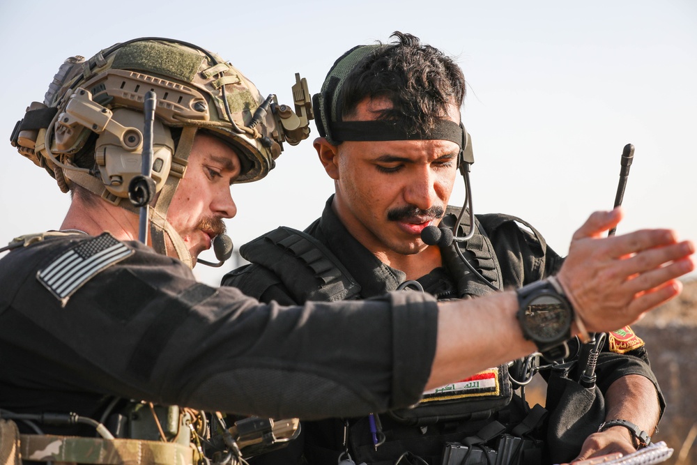 TACP Airmen train Iraqi special forces members