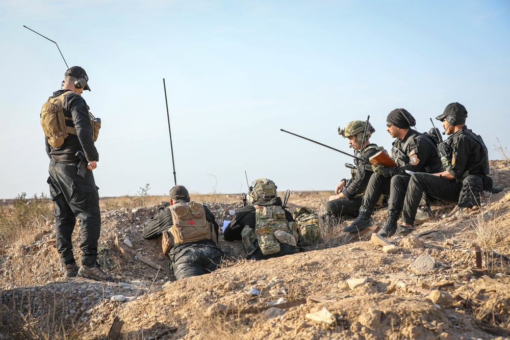 TACP Airmen train Iraqi special forces members