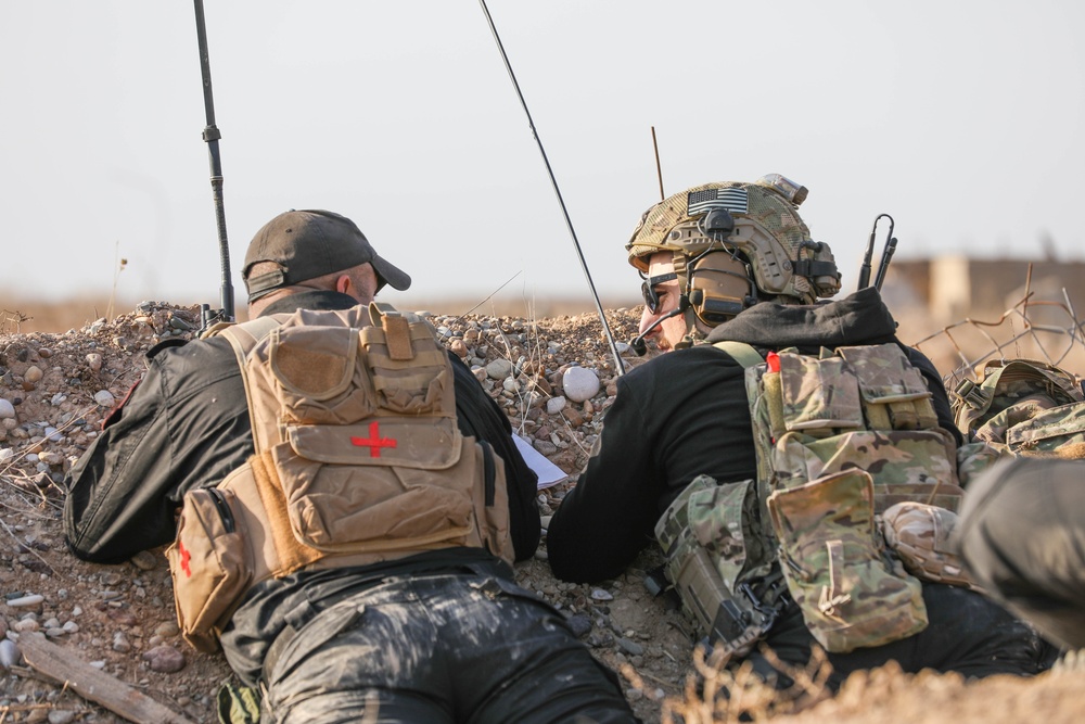 TACP Airmen train Iraqi special forces members