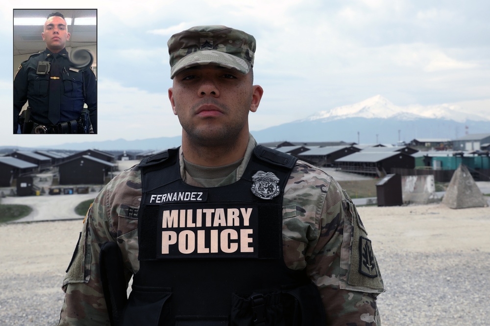 DVIDS Images Dual hatted New York Reservist Deploys To Kosovo 