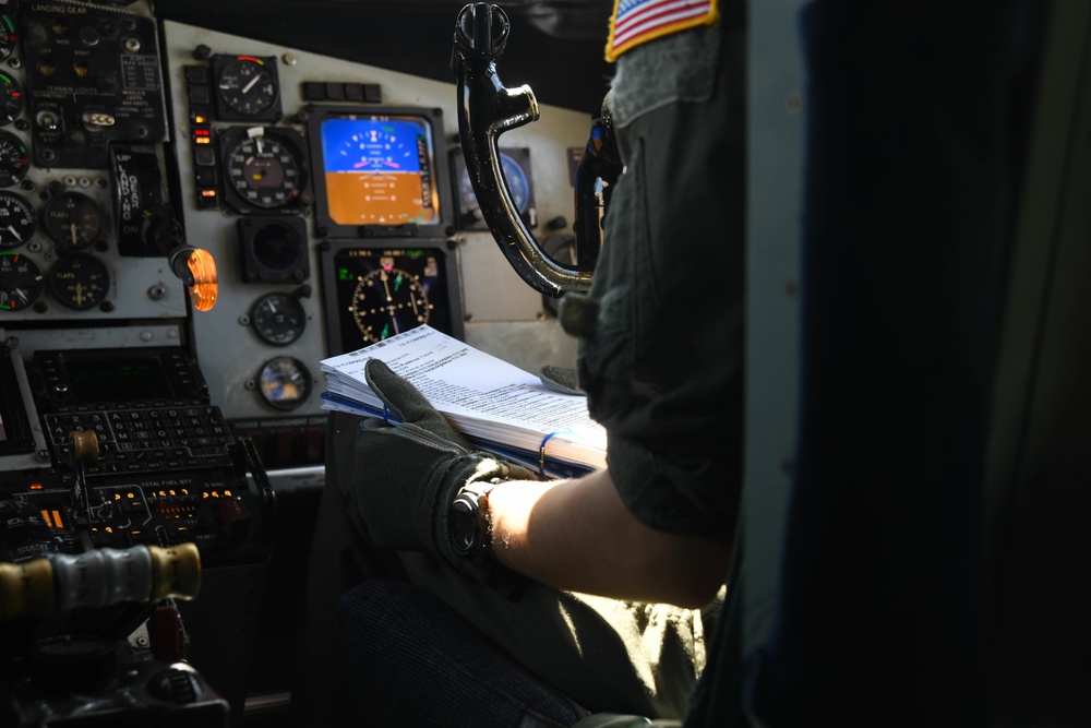 Bandits Lead Tanker Takeoff