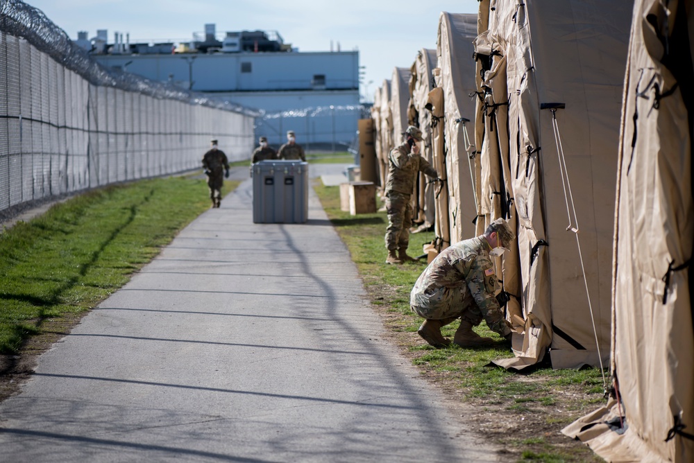 Ohio National Guard continue support of ODRC, provide temporary housing expansion