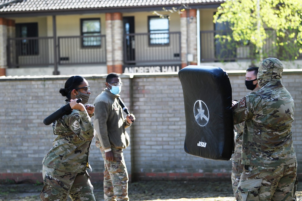 Security Forces augmentees support base defense