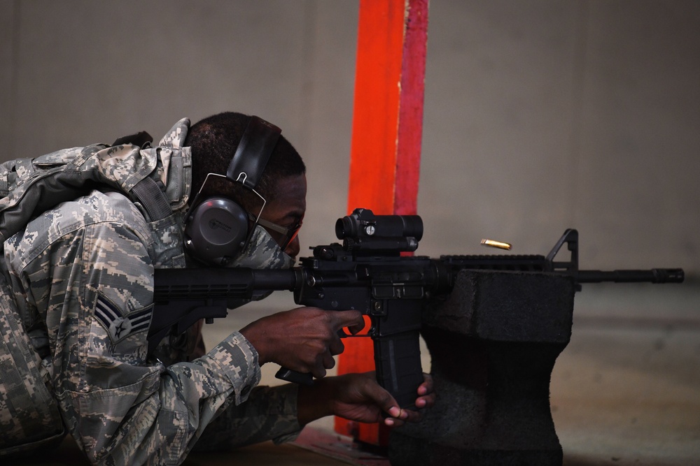 Security Forces augmentees support base defense