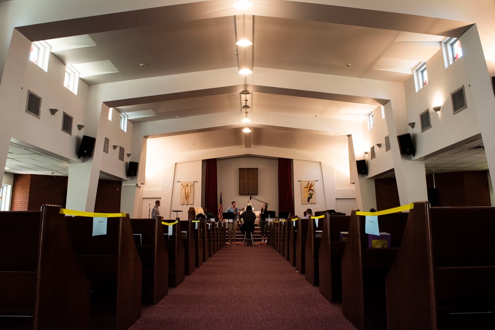 “This is our moment to shine”: Chapel unites community during COVID-19 crisis