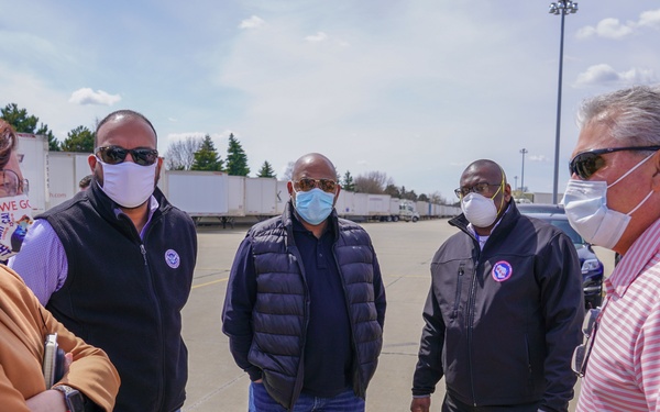 FEMA visits Battelle Site in Waukegan, IL