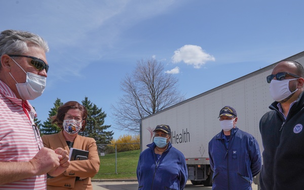 FEMA visits Battelle Site in Waukegan, IL