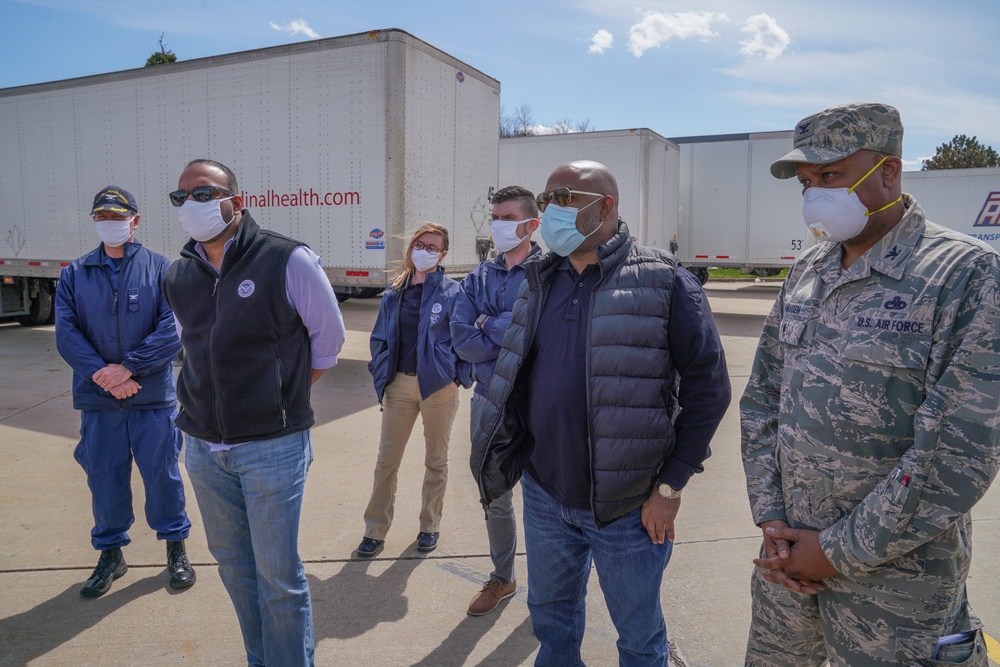 FEMA visits Battelle Site in Waukegan, IL