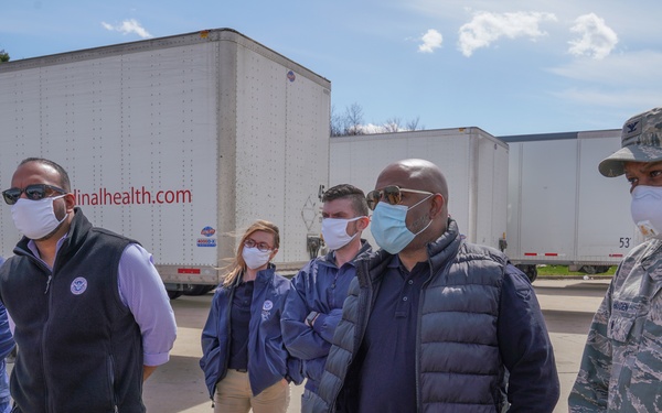 FEMA visits Battelle Site in Waukegan, IL