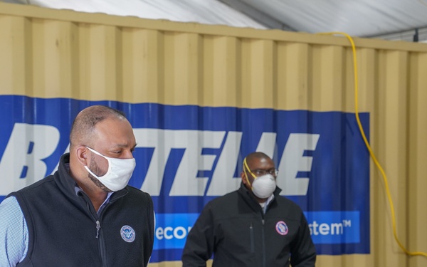FEMA visits Battelle Site in Waukegan, IL