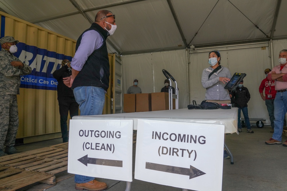 FEMA visits Battelle Site in Waukegan, IL