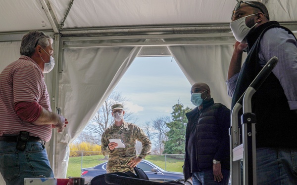 FEMA visits Battelle Site in Waukegan, IL