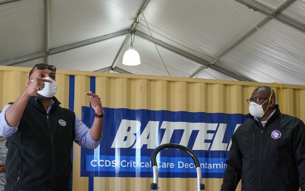 FEMA visits Battelle Site in Waukegan, IL
