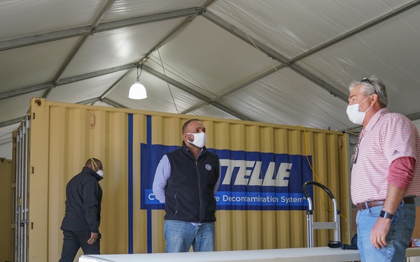 FEMA visits Battelle Site in Waukegan, IL