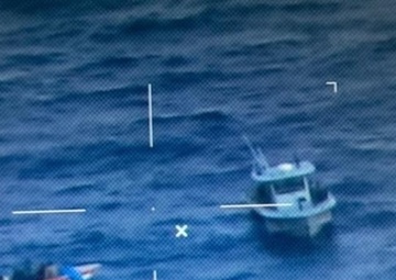 Coast Guard, Dominican Republic Navy interdiction of illegal migrant voyage leads to the arrest of 2 known smugglers