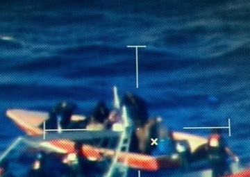 Coast Guard, Dominican Republic Navy interdiction of illegal migrant voyage leads to the arrest of 2 known smugglers