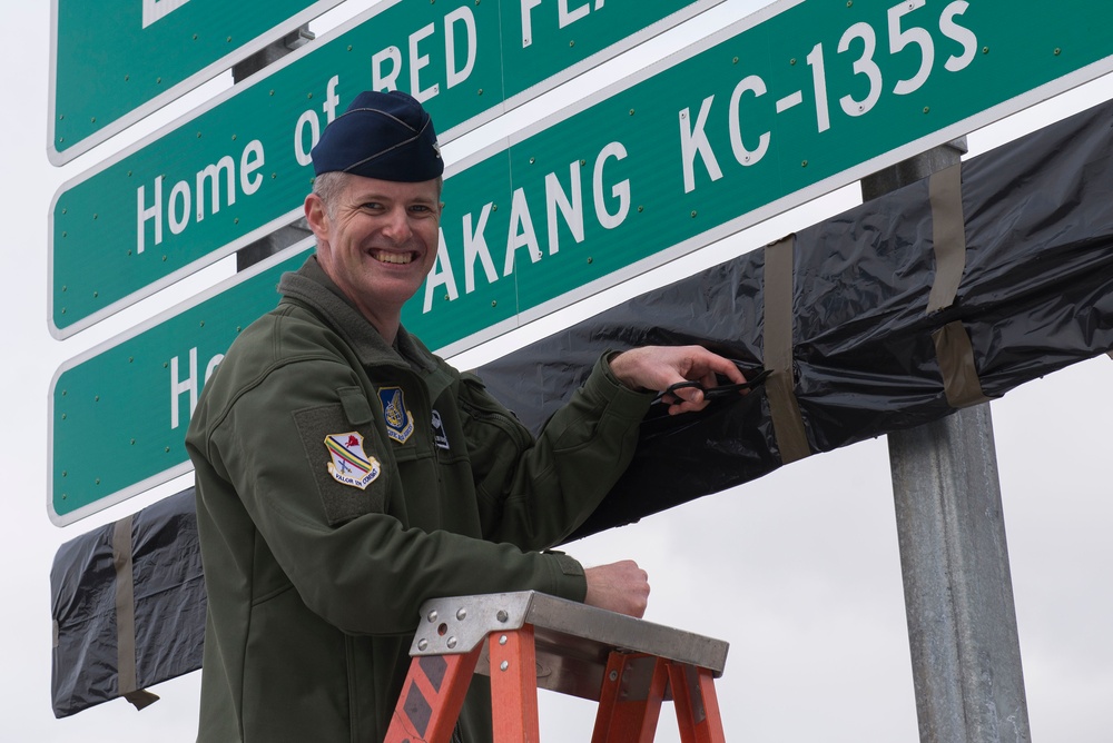 354th FW leadership celebrates F-35A arrival