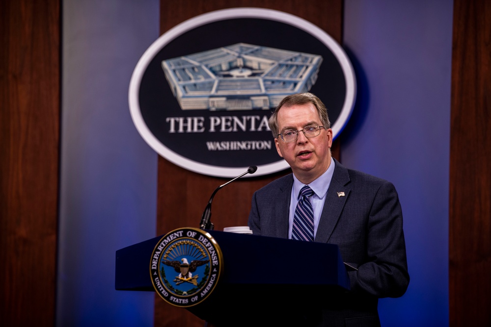 Top DOD Officials Hold News Conference