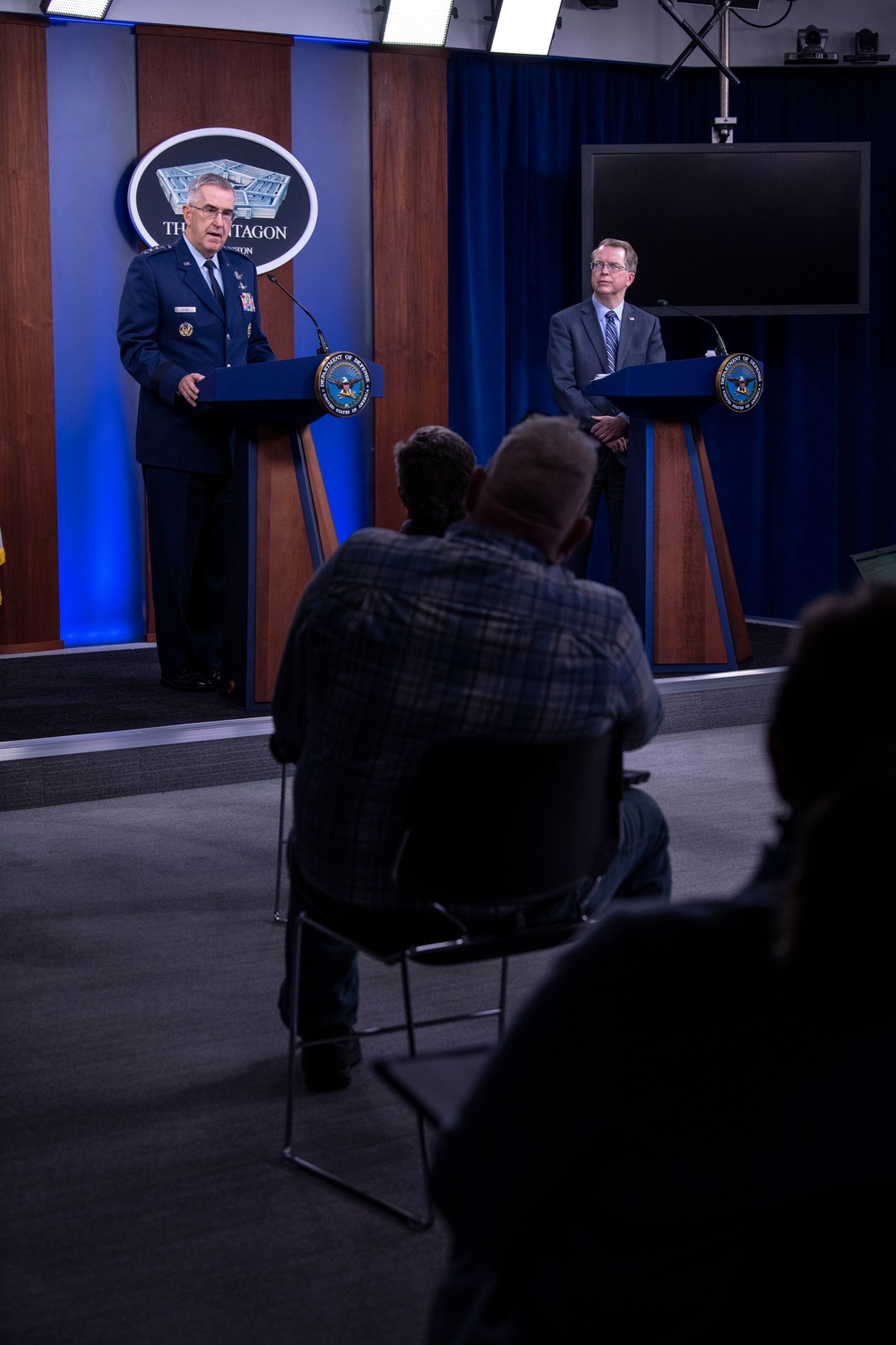 Top DOD Officials Hold News Conference