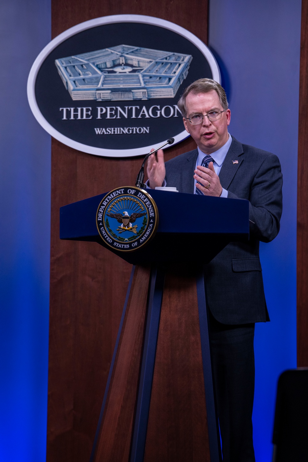 Top DOD Officials Hold News Conference