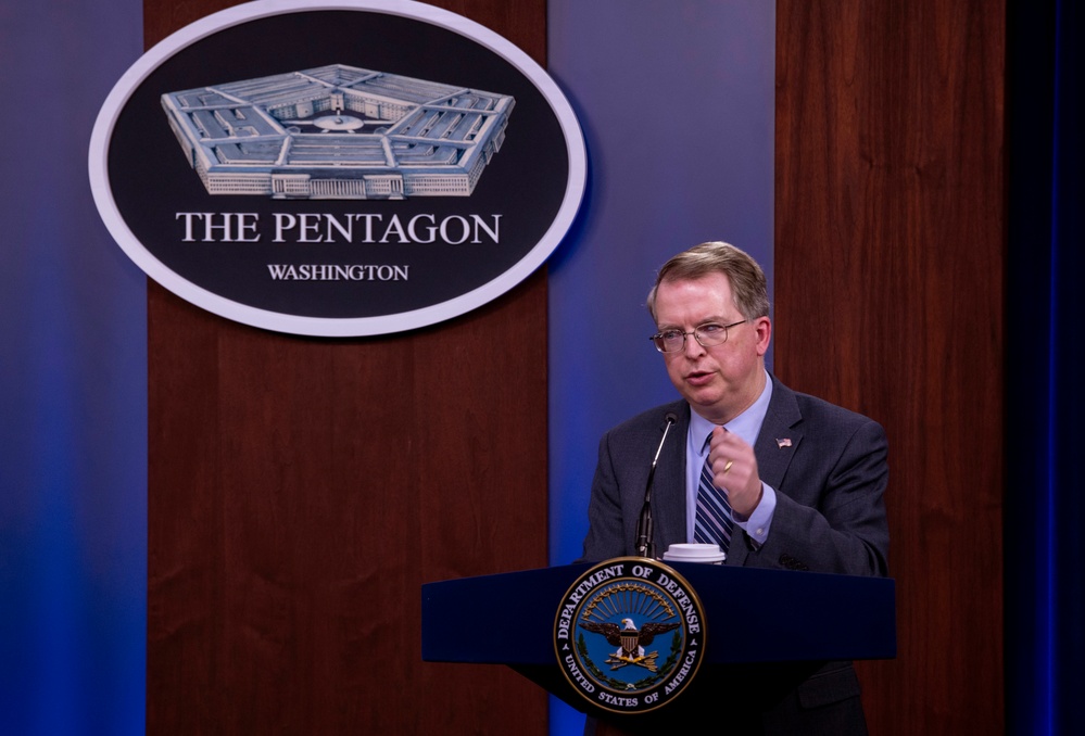 Top DOD Officials Hold News Conference