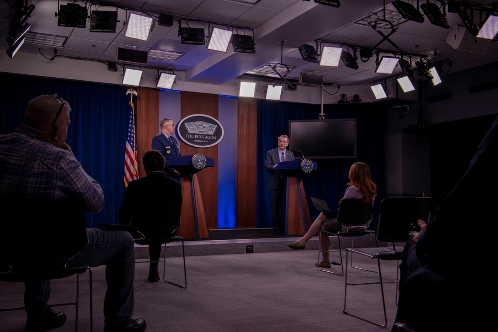 Top DOD Officials Hold News Conference