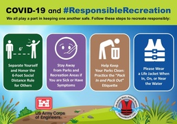 #ResponsibleRecreation and COVID-19