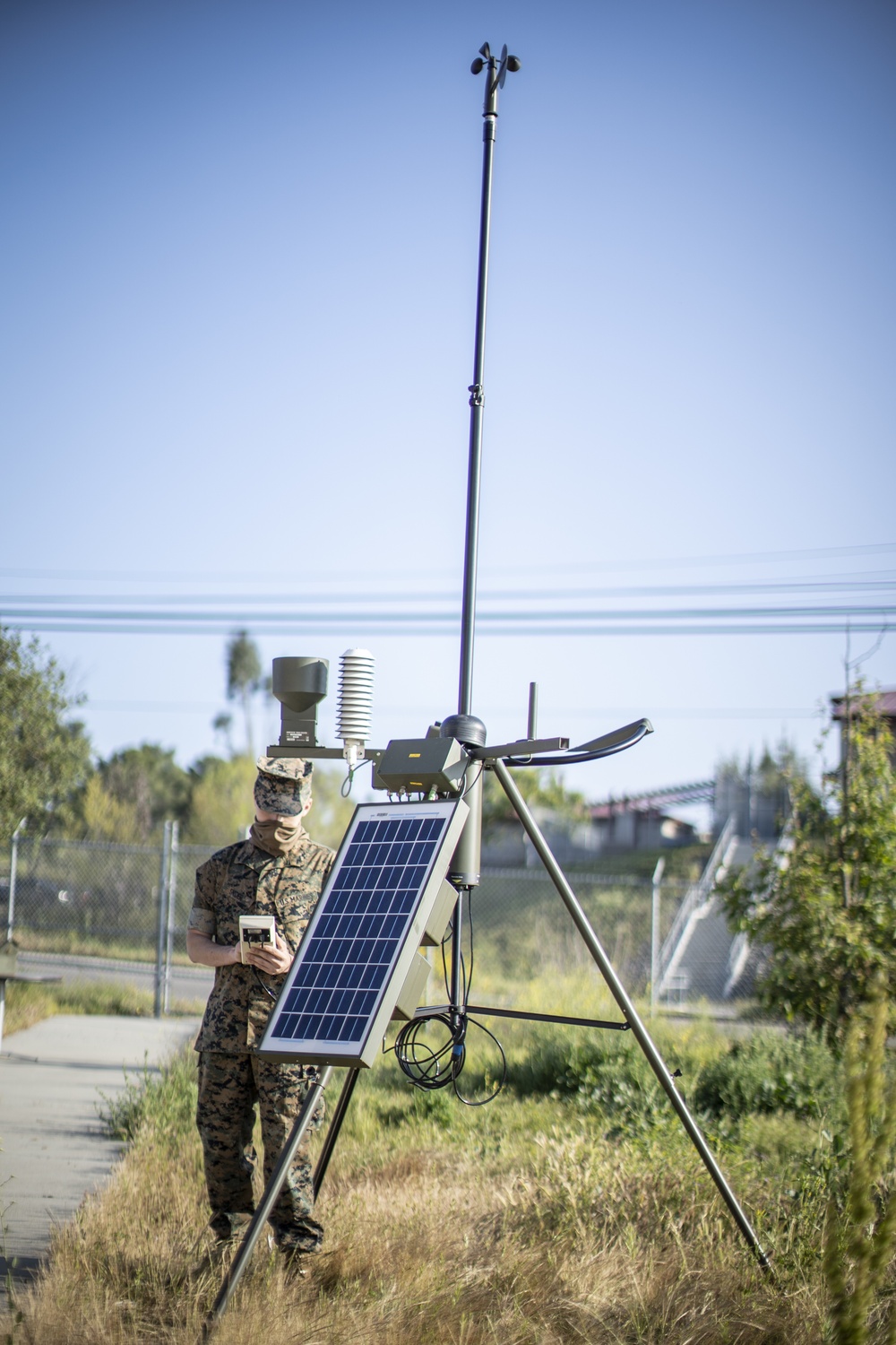 1st Intel Battalion Marines Generate Weather Forecast