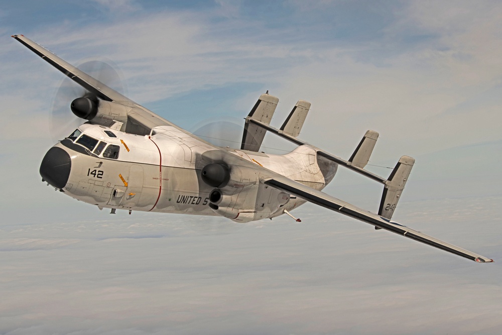 “Old Girl” takes a victory lap as VX-20 sunsets the C-2A Greyhound