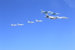 US, Japan bomber-fighter integration demonstrates dynamic force employment
