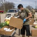 Nebraska Soldiers support food bank operations in David City