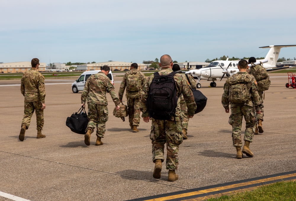 101st Airborne logistics experts deploy to aid COVID effort